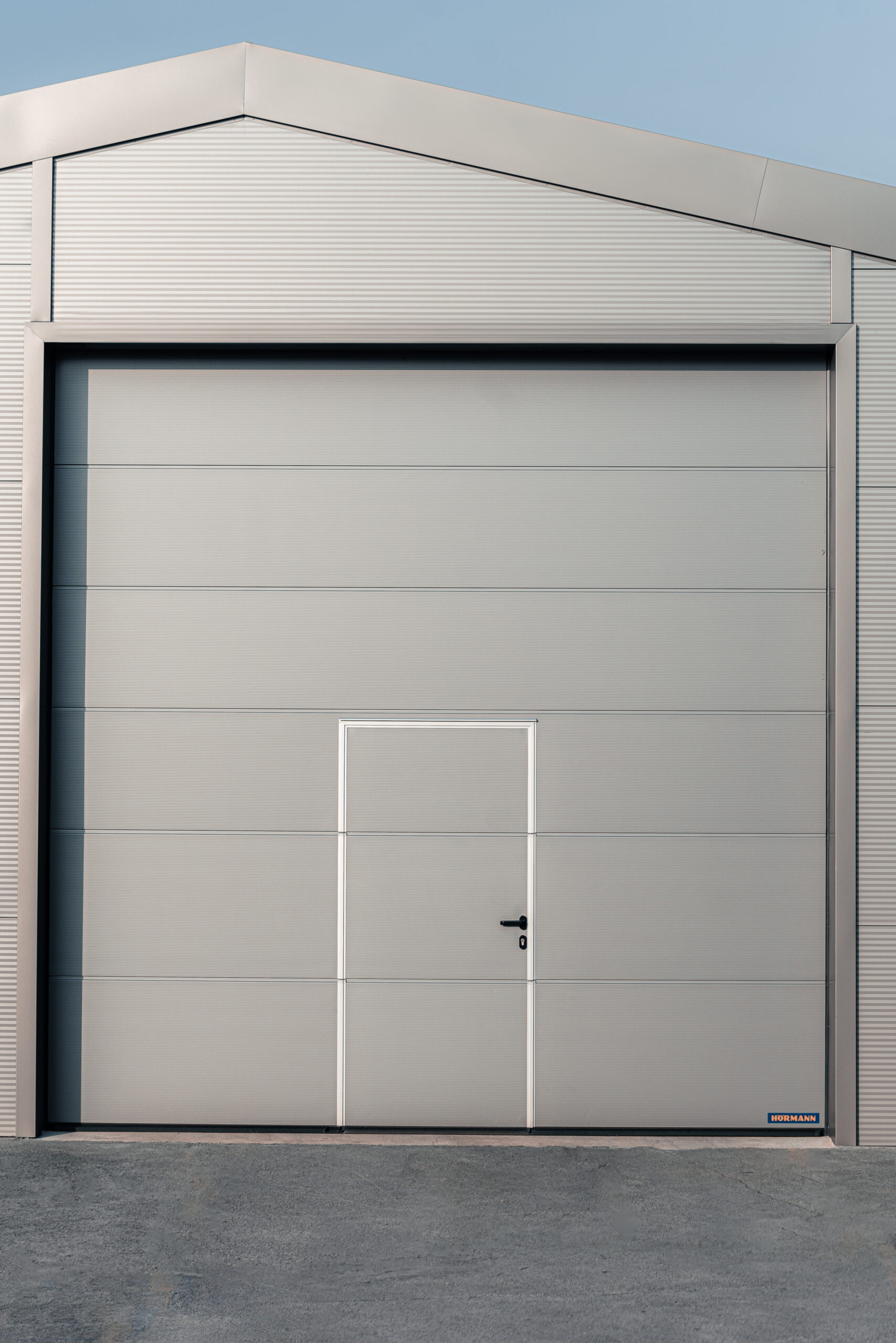 Détail de façade industrielle